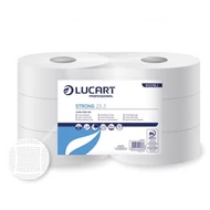 Toalettpapír LUCART Strong Midi 23J 2 rétegű hófehér 185m
