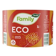 Toalettpapír TENTO Family economy rec. 68 m 1 tekercses 2 rétegű