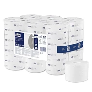 Toalettpapír belsőmag nélküli TORK Midi-size Extra Soft T7 3 rétegű fehér