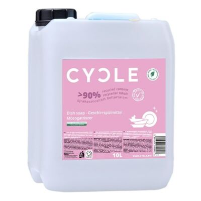 Mosogatószer utántöltő CYCLE citrom környezetbarát 10L