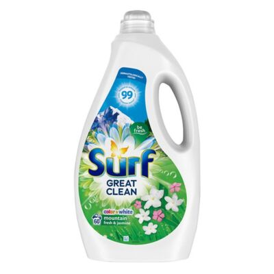 Folyékony mosószer SURF Mountain Fresh 3 liter 60 mosás