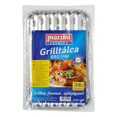 Grilltálca MAZZINI Premium 3 db/csomag