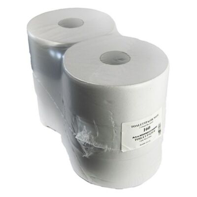 Toalettpapír FORTUNA Standard Jumbo midi 22cm 160m 2 rétegű fehér 6 tekercs/csomag