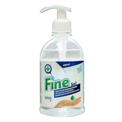 Fertőtlenítő kéztisztítószer WELL DONE Fine antibakteriális pumpás 400 ml