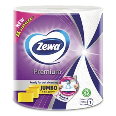 Kéztörlő tekercses háztartási ZEWA Premium Jumbo 3 rétegű 1 tekercses 230 lap