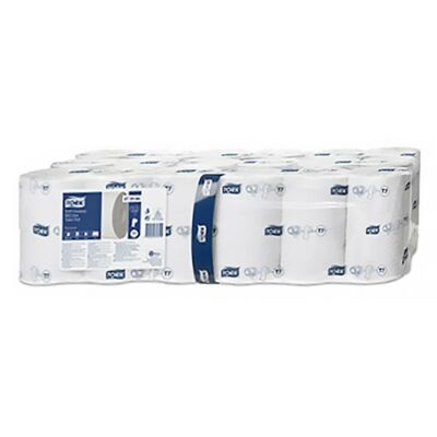 Toalettpapír belsőmag nélküli TORK Midi-size Premium T7 2 rétegű fehér