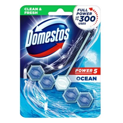 Toalett öblítő DOMESTOS Power5 Ocean 55 g