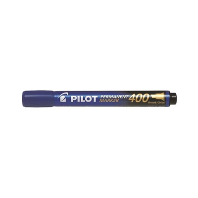 Alkoholos marker PILOT 400 vágott kék