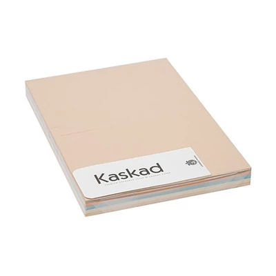 Dekorációs karton KASKAD A/4 2 oldalas 160 g pasztell vegyes színek 5x25 lapos