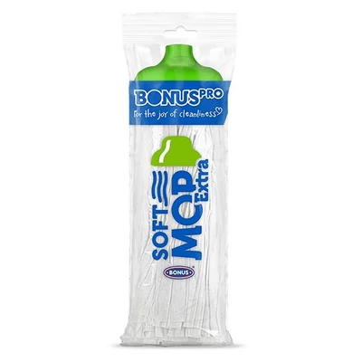 Felmosó pótfej BONUS SoftMop extra HoReCa HACCP 160 g zöld