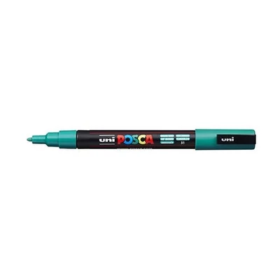 Filctoll UNI Posca PC-3M smaragd zöld
