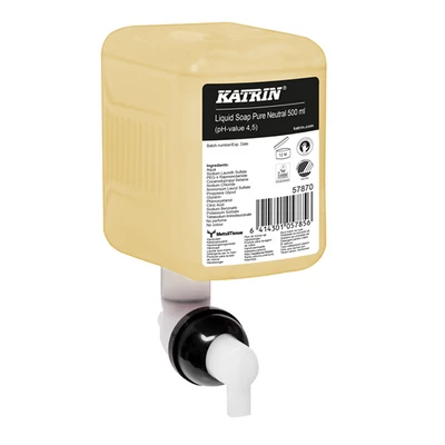 Folyékony szappan KATRIN Pure Neutral áttetsző 500ml