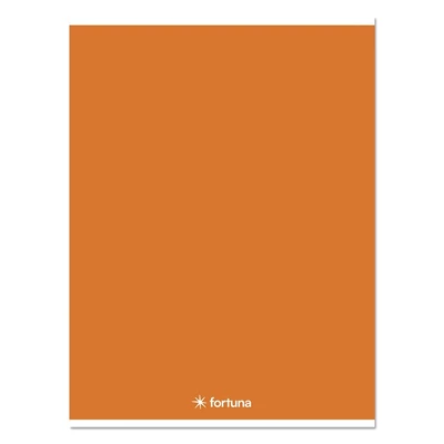 Füzet kockás FORTUNA Monocolor A/4 32 lapos 87-32 narancssárga