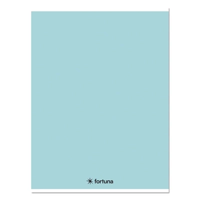 Füzet kockás FORTUNA Monocolor A/4 32 lapos 87-32  pasztell kék