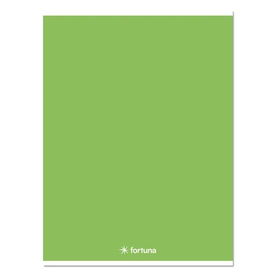 Füzet kockás FORTUNA Monocolor A/4 32 lapos 87-32 zöld
