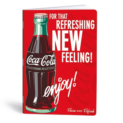 Füzet sima LIPAMILL A/4 40 lapos Coca Cola