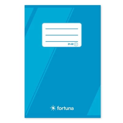 Füzet vonalas FORTUNA Basic A/5 32 lapos 21-32 4-8.osztályos