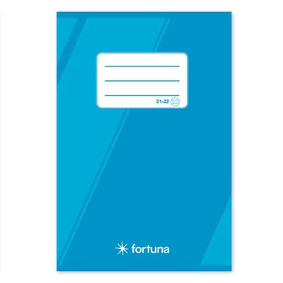 Füzet vonalas FORTUNA Basic A/5 32 lapos 21-32 4-8. osztályos