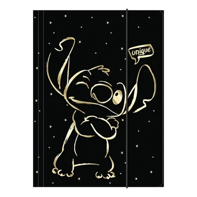 Gumis mappa COOLPACK Stitch Gold 1. A/4