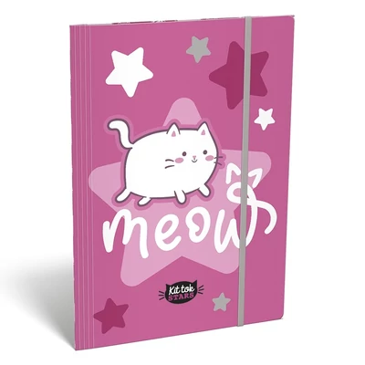 Gumis mappa LIZZYSULI A/4 Kittok Stars Purrfect