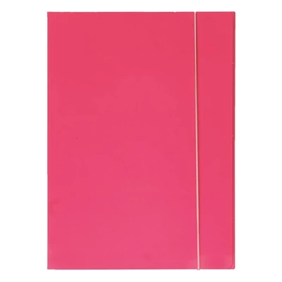 Gumis mappa OPTIMA A/4 fluo pink 600 g