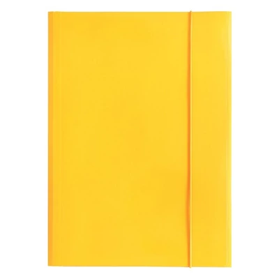 Gumis mappa OPTIMA A/4 sárga 400 g