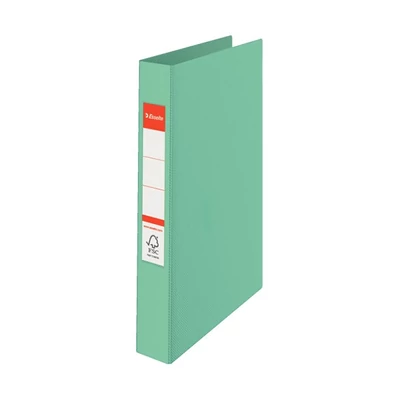 Gyűrűskönyv ESSELTE Colour Breeze A/4 25 mm 2 gyűrű PP zöld