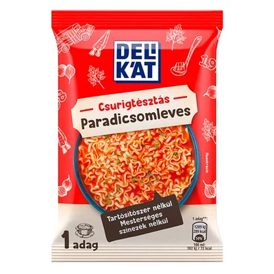 Instant tésztás leves DELIKÁT Paradicsomleves csurigtésztával 61 g