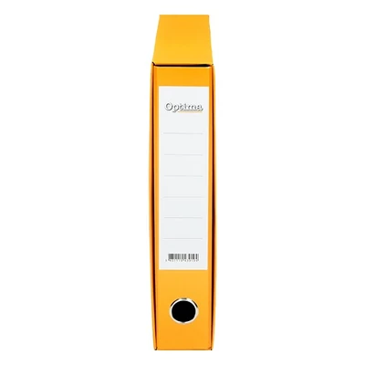 Iratrendező tokos OPTIMA A/4 50mm sárga