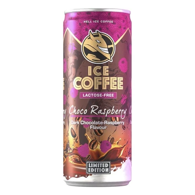 Kávés tej HELL Energy Coffee Choco Raspberry 250 ml