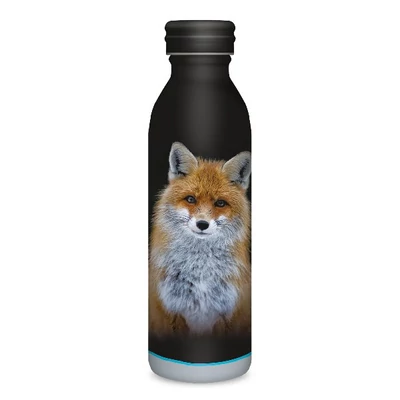 Kulacs duplafalú ARS UNA fém 600 ml MB. Fox