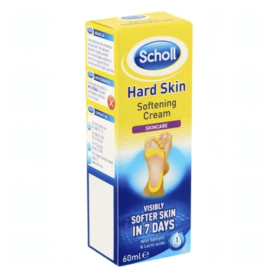 Lábápoló krém SCHOLL Bőrkeményedés elleni 60 ml