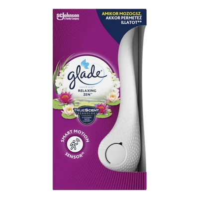 Légfrissítő GLADE Sense & Spray + 1 db utántöltő japán kert 18 ml