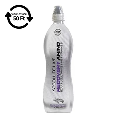 Sportital ABSOLUTE LIVE Recovery Amino feketeribizli-bodzavirág 900 ml DRS