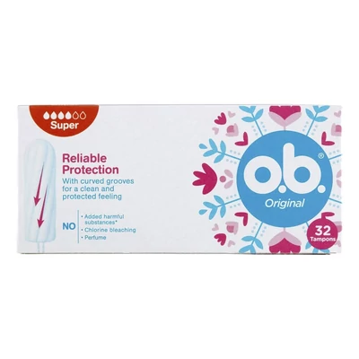 Tampon OB original blossom super 16 db