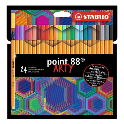 Tűfilc STABILO Point 88 0,4mm 24 darabos
